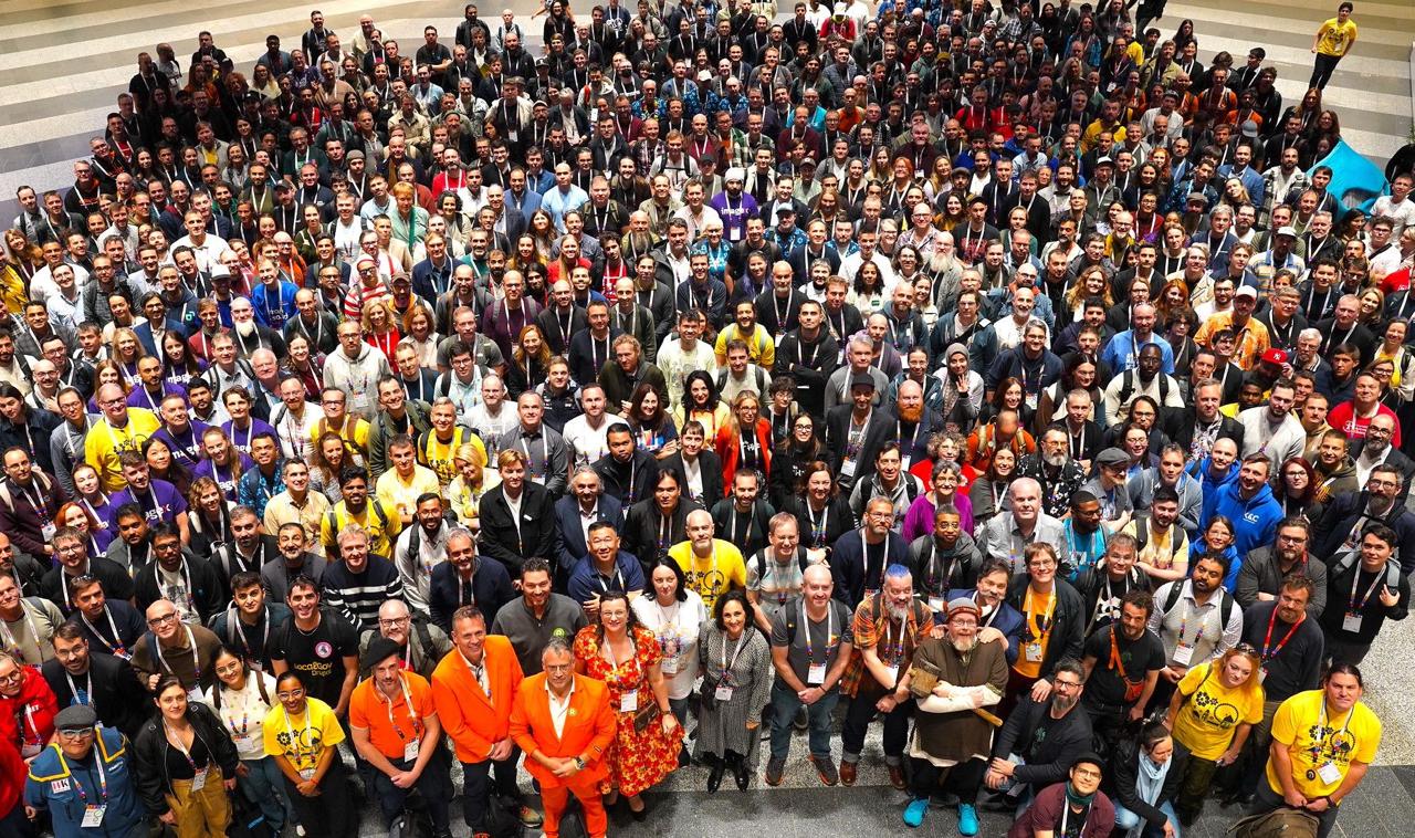 DrupalCon Vienna 2025 - full group photo