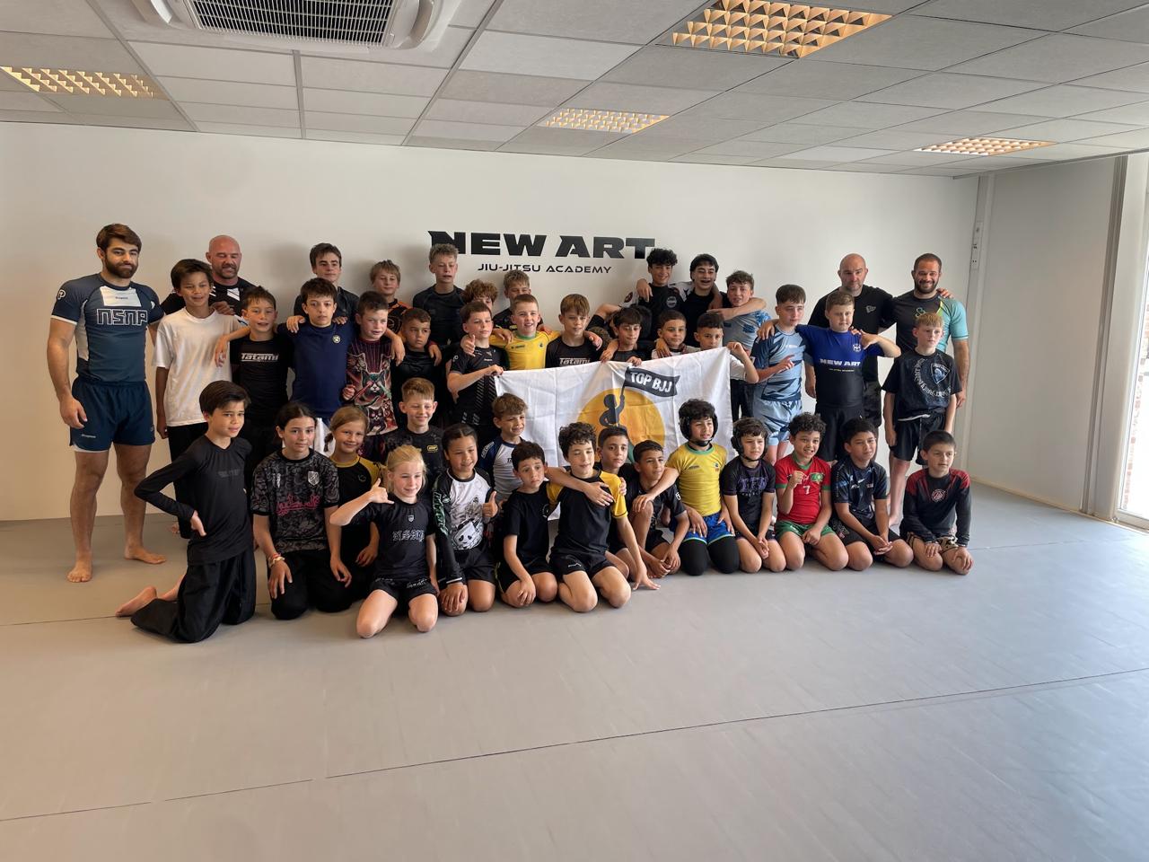 Top BJJ kids No-Gi training at Shai's gym, Wavre