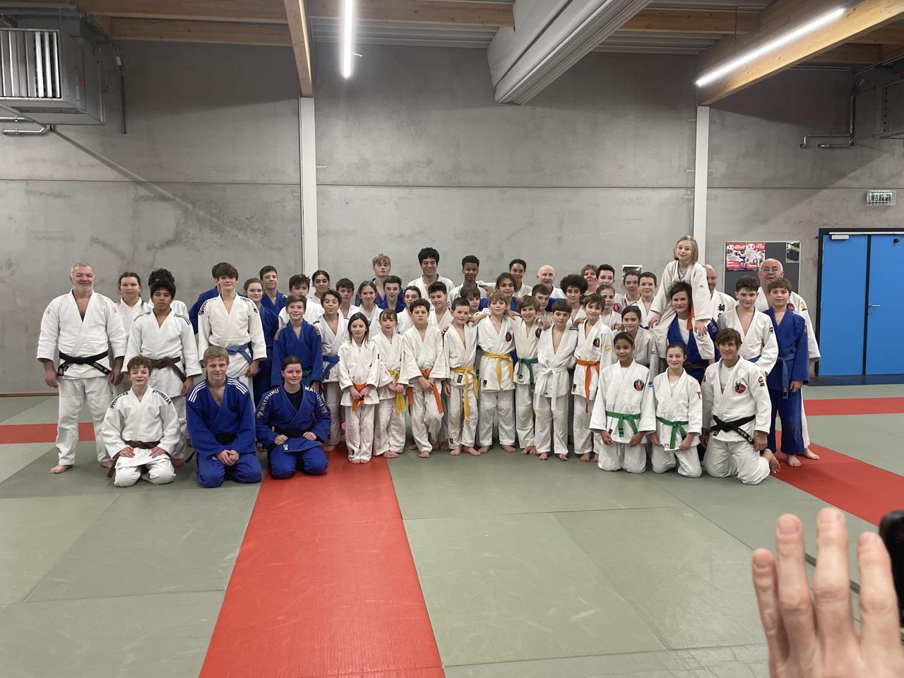 Judo stage with Ilse Heylen and Olivier Berghmans